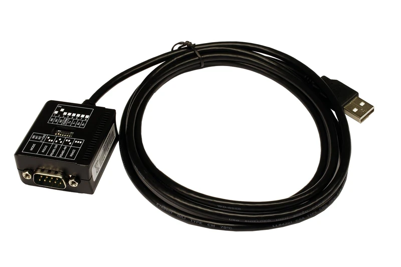 Exsys EX-1309-9 USB 2.0 to RS-232 Cable Black - Image 1