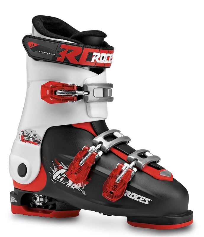 Roces Idea Free 22.5 – 25.5 Children's Ski Boots Children's Adjustable, Children's, IDEA FREE 22.5-25.5, black-White-Red, UK 4-8