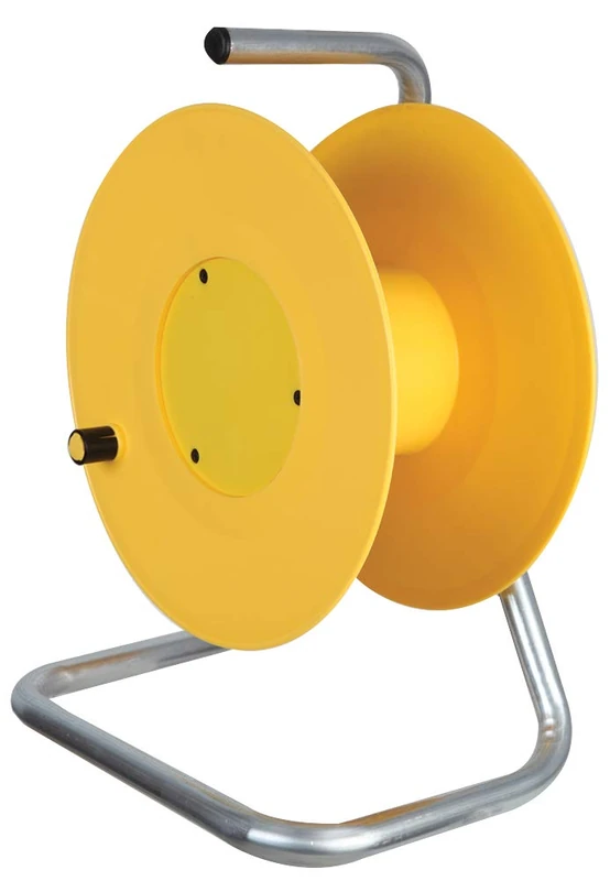 Pro Elec 8063 Empty Cable Storage Drum, Yellow - Image 1