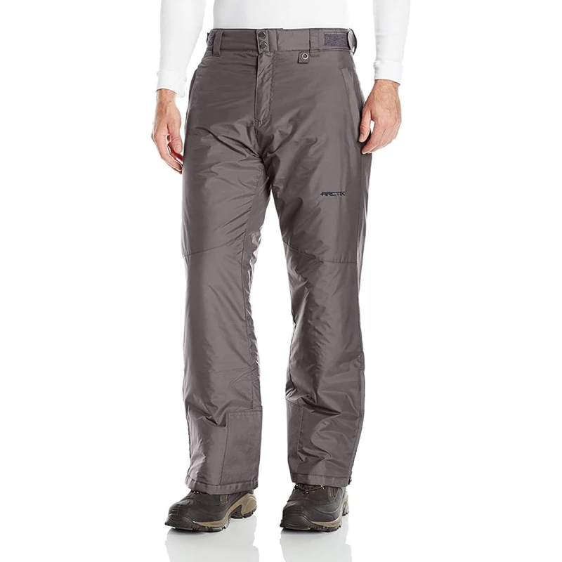 Arctix Men's Essential Snow Pants, Charcoal, Large