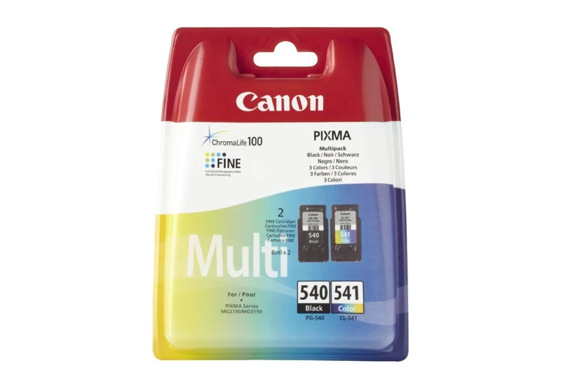 Canon PG540 Black & CL541 Colour Original Ink Cartridge Combo Pack