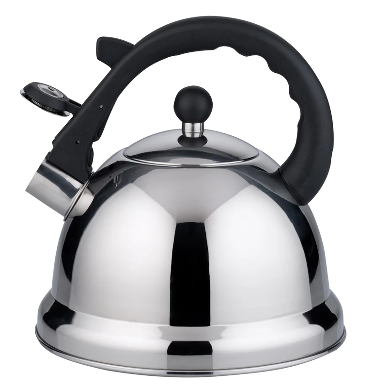 ELO "Ronda" stainless steel whistling kettle, silver, 23 cm x 23.5 cm x 23 cm (63928)