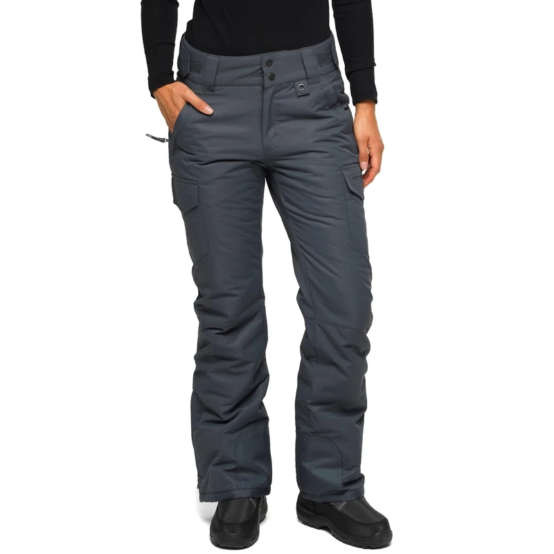 ARCTIX Women's Snow Sports Insulated Cargo Pants, Steel, X-Large