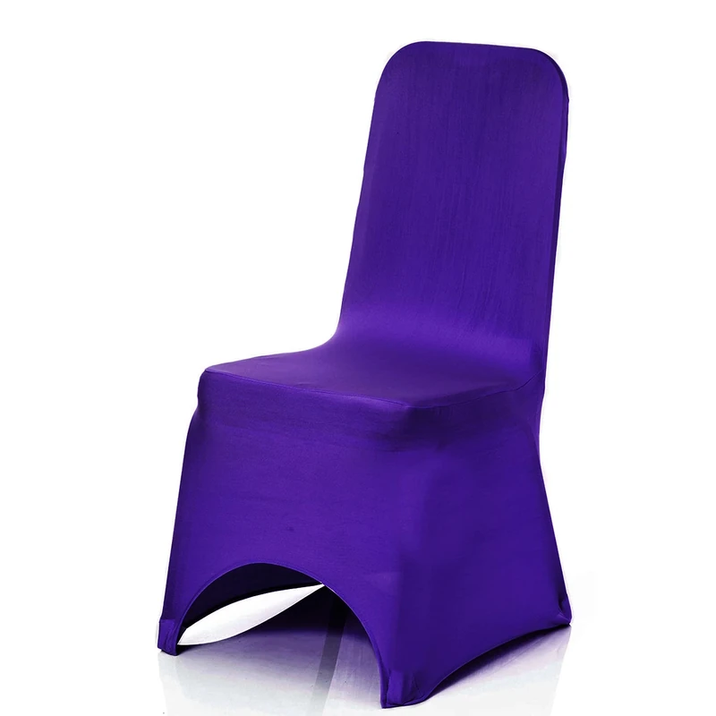 Covering All Occasions Chair Covers Stretch Fit Lycra Spandex | Arched Fronted | Dining Room Wedding Banquet Party