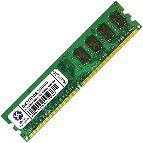 NEW 2GB 1x2GB DDR2-800 PC2-6400 Non-ECC Unbuffered Desktop PC Memory RAM 240-pin By XUM