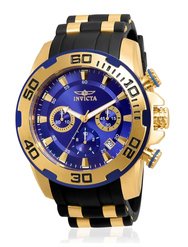 Invicta Men's Analog Quartz Watch with Silicone Strap 22313