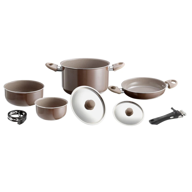 BRUNNER Set Chocolate Saucepan, 7 Plus 1, 20 cm