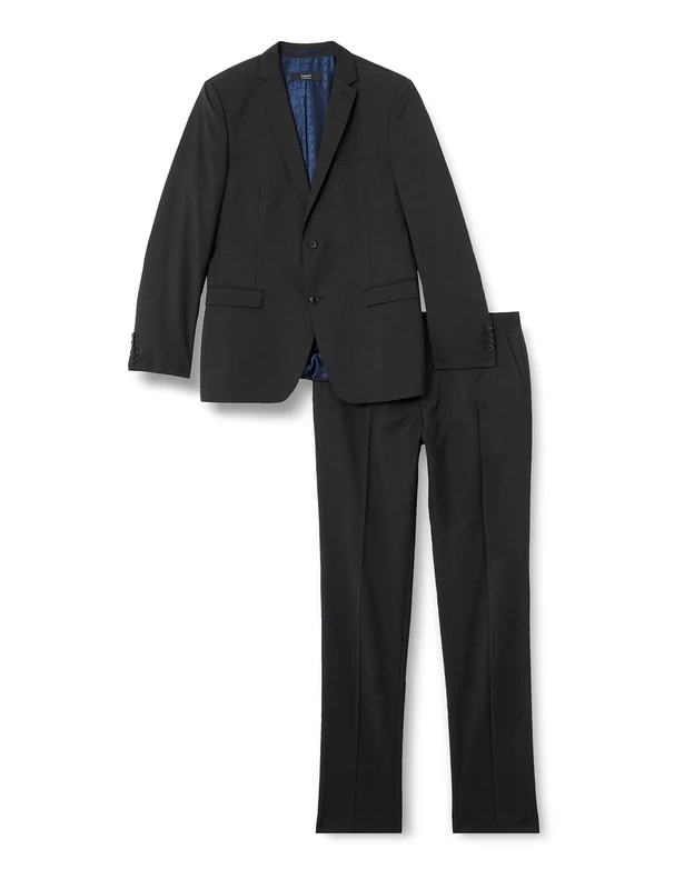 Bugatti Men's Anzug Suit, Grey (Anthracite 56), 42