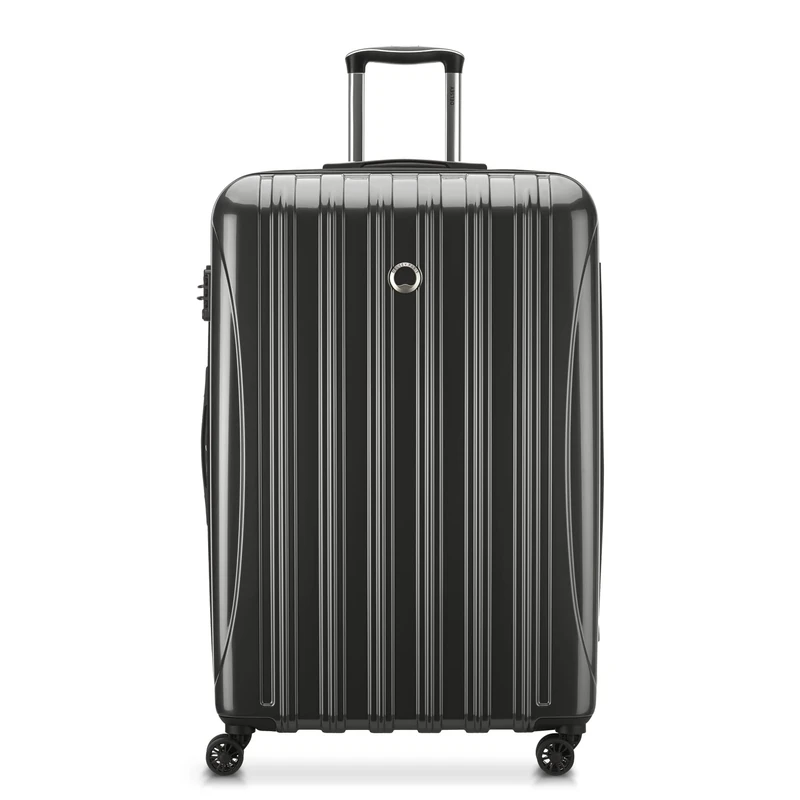 DELSEY PARIS Helium Aero Hardside Expandable Luggage with Spinner Wheels, Brushed Charcoal, Checked-Large 29 Inch, Helium Aero Hardside Expandable Luggage with Spinner Wheels