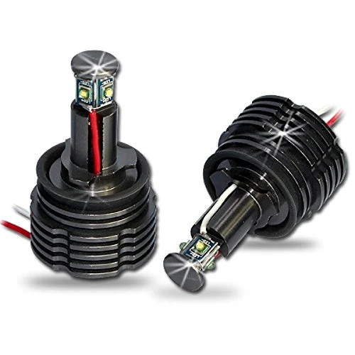 Akhan STLH84-3 - LED Angel Eyes LED lamp for parking light rings 20W H8 Xenon White 6000K ,. - Image 1