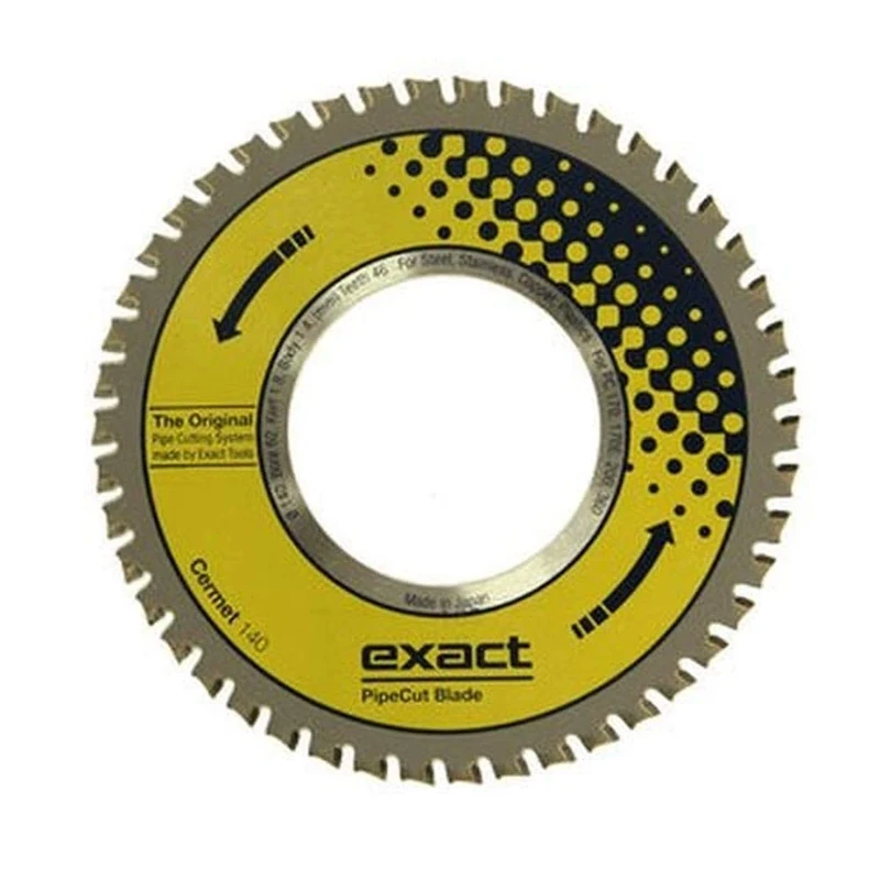 Exact Tool 7010496 Cermet 140 5-1/2" Blade for Steel, Stainless, Copper & Plastics - Image 1