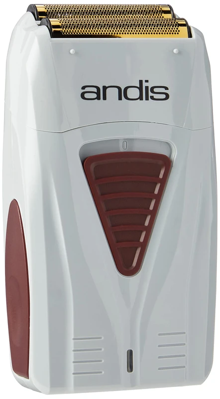 Andis - TS-1, Pro-Foil Lithium-Ion Cord/Cordless Foil Shaver with Super soft Titanium Cutters - For Close, Smooth Shaving - Dual Voltage, Waterproof Shaving Machine with Charger – Grey(Pack of 1)