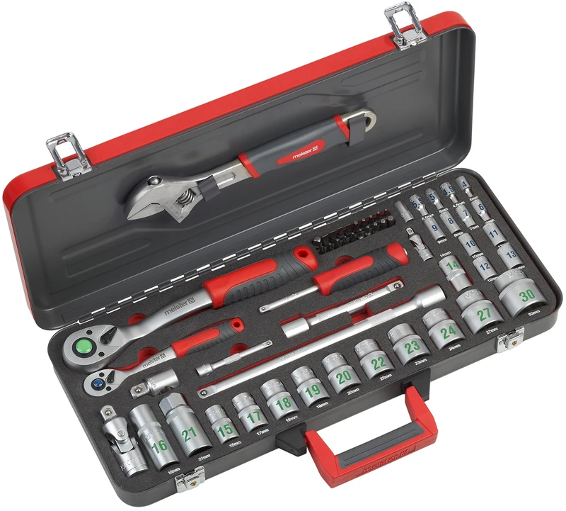 Meister Bit and Socket-Set 56 pieces, 8429200