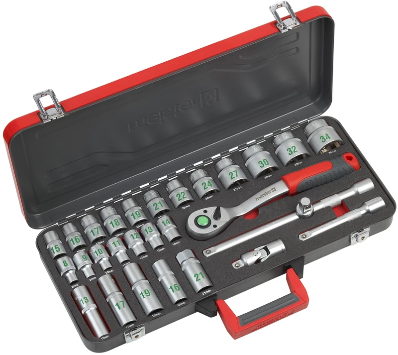 Meister Socket-Set 28 pieces, 8429100