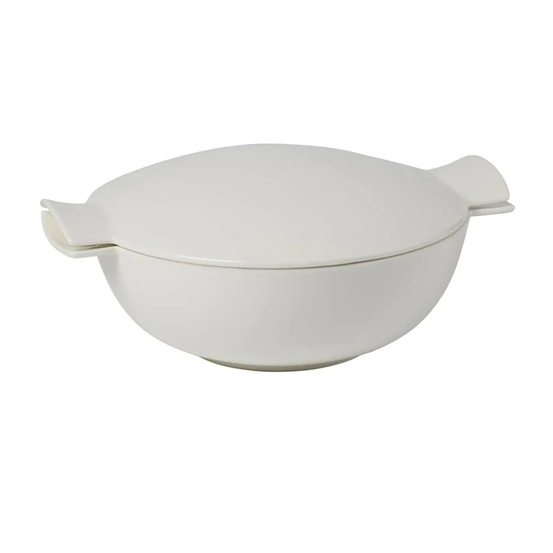 Villeroy & Boch Soup Passion Tureen for up to 4 People, Premium Porcelain, White