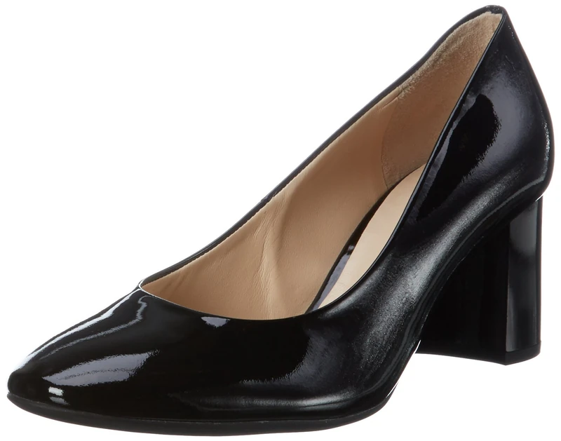 HÖGL 2185004 Block Heel Court, Women’s Closed-Toe Pumps, Black (0100 Black), 4 UK (37 EU)