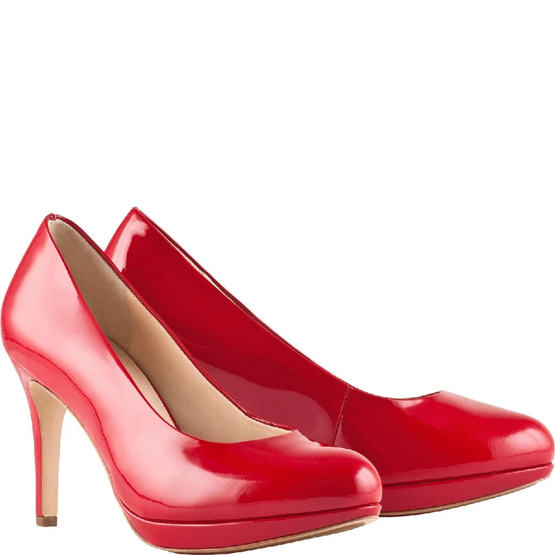 HÖGL Court, Women’s Platform Pumps, Red (4000 Red), 8 UK (42 EU)