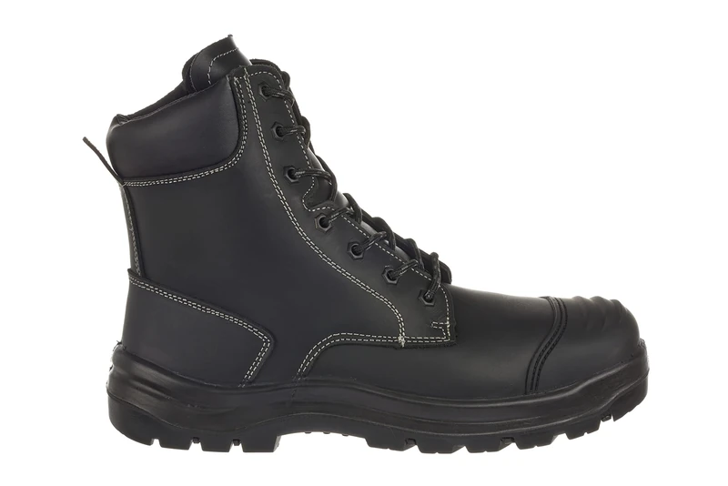 Portwest FD15BKR39 Eden S3 HRO CI HI FO SRC Safety Boot, Regular, Size: 39, Black