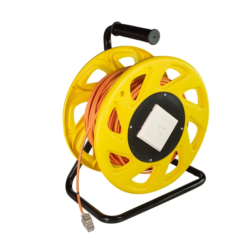 Logilink cq3060s 60m Network Cable Reel with 6A STP RJ45 Keystone Plugs