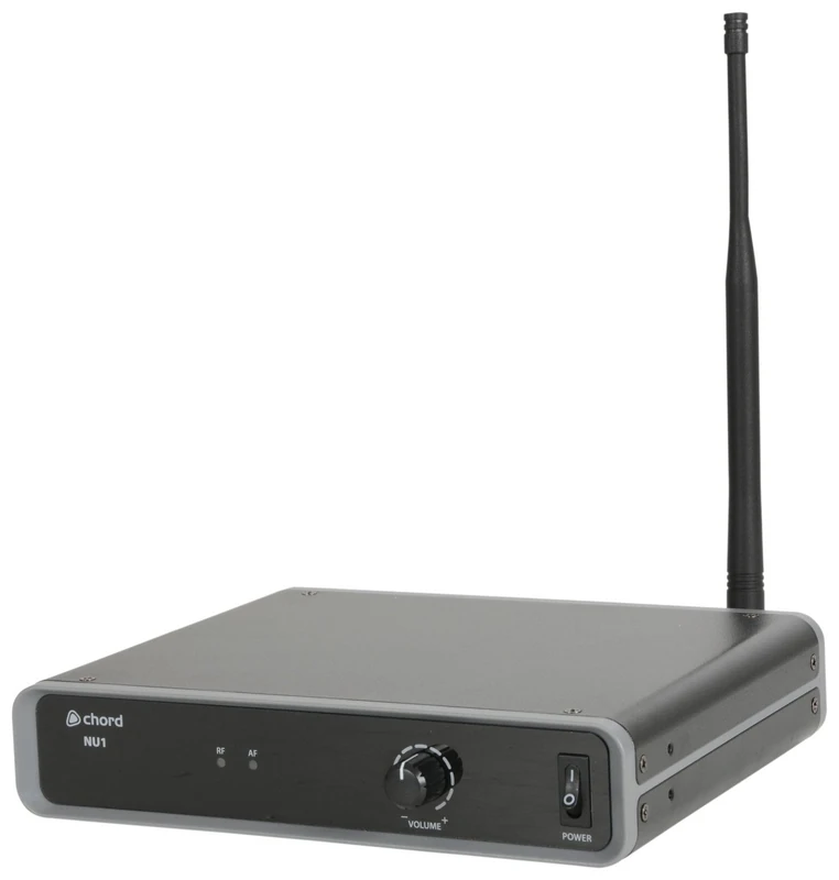 Chord | UHF Wireless Beltpack Microphone System | Neck & Tie Clip Mics Both Included - Image 1