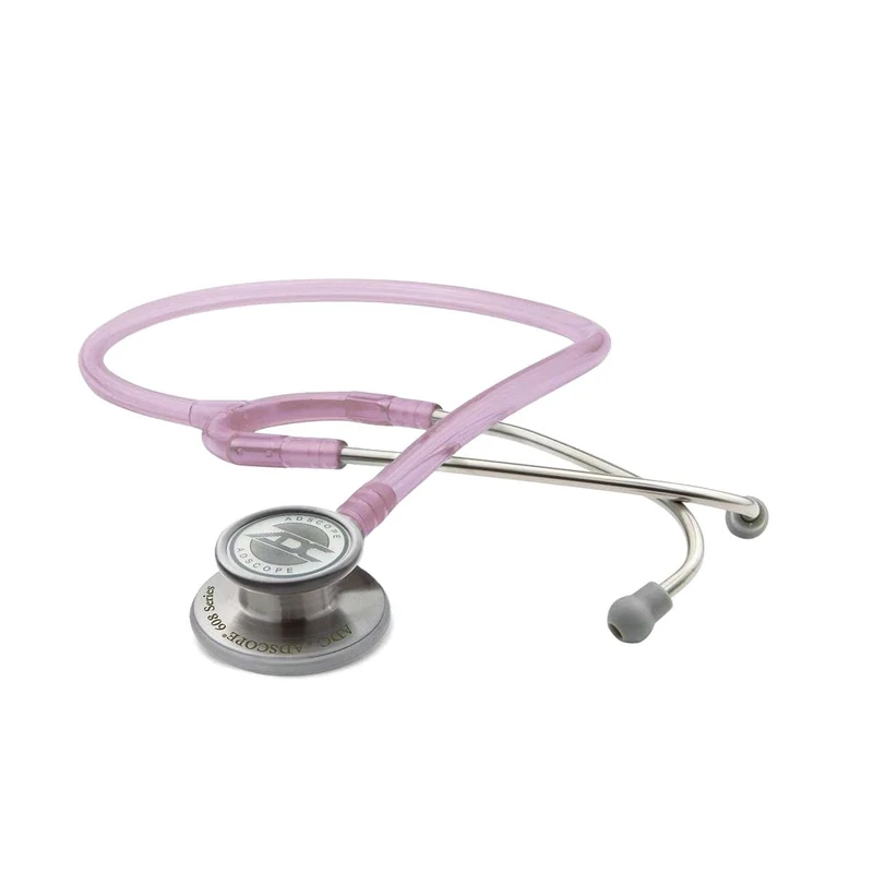 ADC Adscope 608 - Convertible Clinician Stethoscope - Rose Quartz