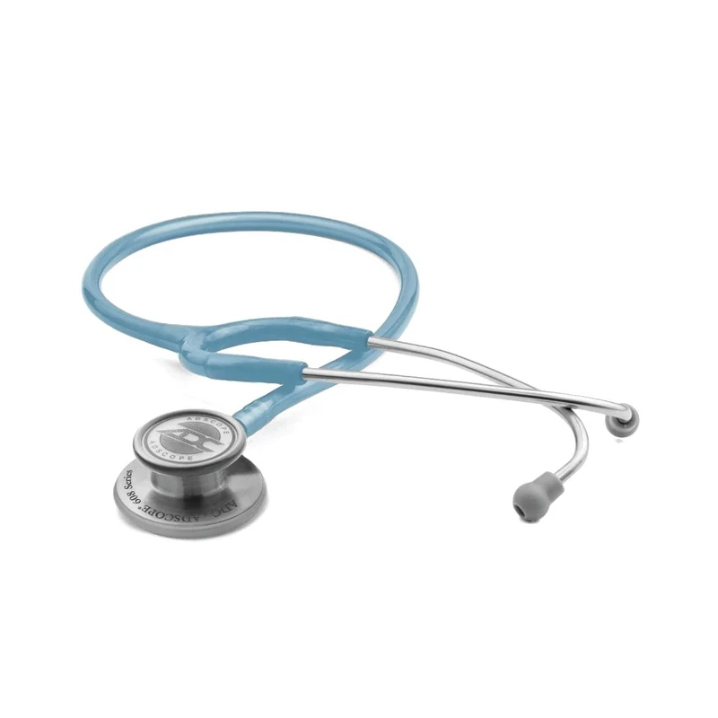 ADC Adscope 608 - Convertible Clinician Stethoscope - Metallic Ceil Blue