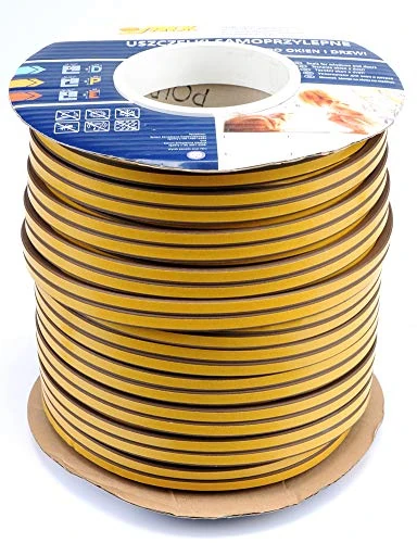 Stom_san 76767-sealing of Windows and Doors Type D Brown EPDM 100 m - Image 1