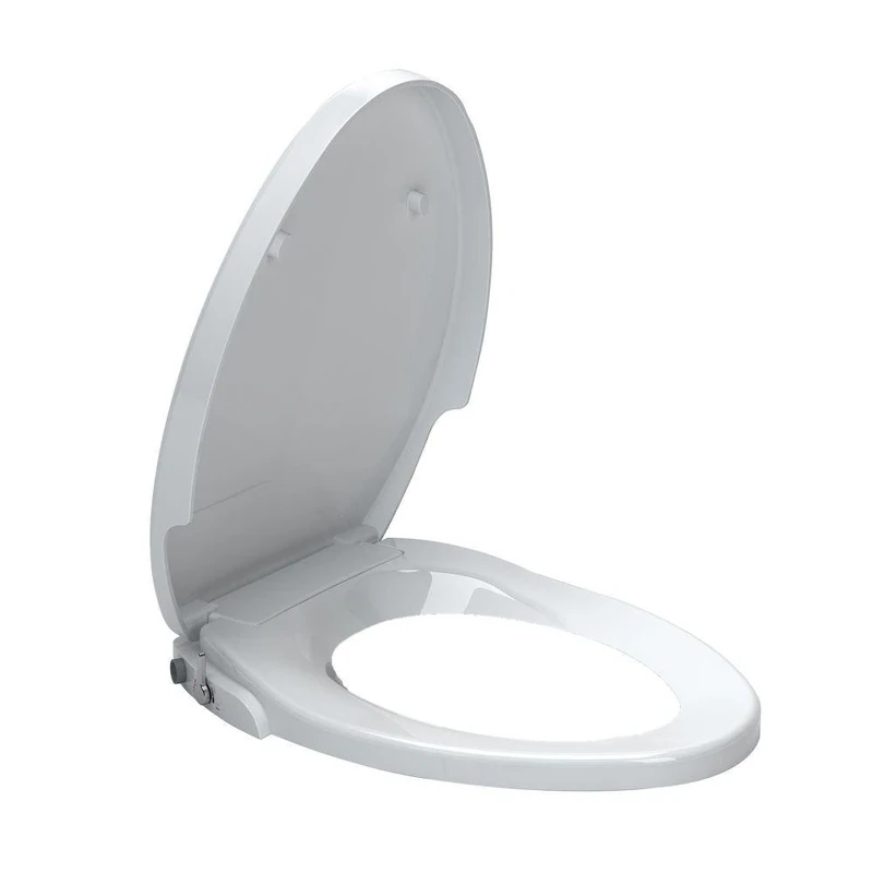 American Standard 5900A05G.020 AquaWash Rectangular Non Electric Toilet Seat, White, 14.9 in Wide x 3.6 in Tall x 21.1 in deep