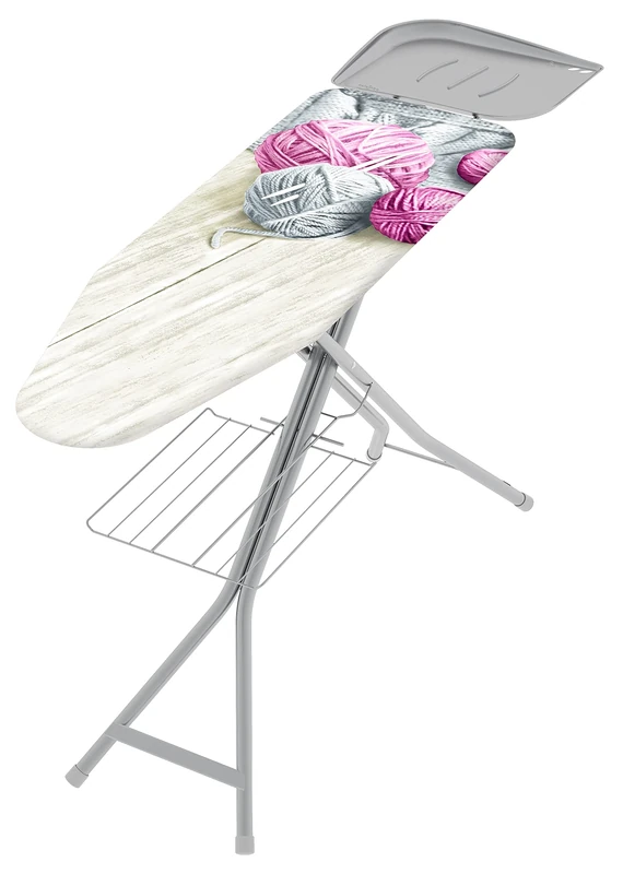 Colombo Vapor Ironing Board Turbo, Steel, Grey, 122 x 38 x 70 cm