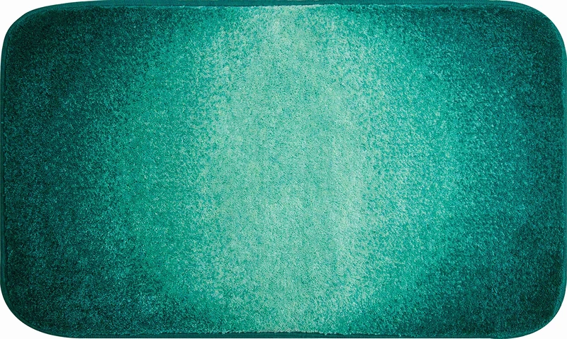 Grund Bath Mat, Ultra Soft and Absorbent, Anti Slip, 5 Years Warranty, MOON, Bath Mat 60x100 cm, Petrol