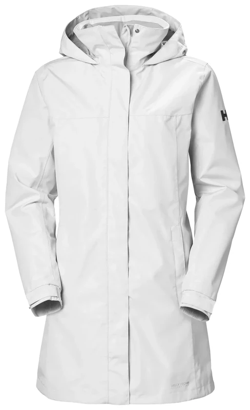 Helly Hansen Women's W Aden Long Coat, White, 2XL
