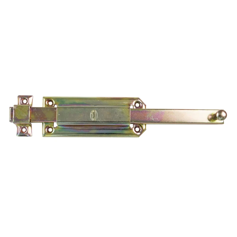Amig - Overlap Pin for Doors Mod.300 | Security Latch for Horizontal or Vertical | Bichromated Steel | Measurements: 200 x 50 mm