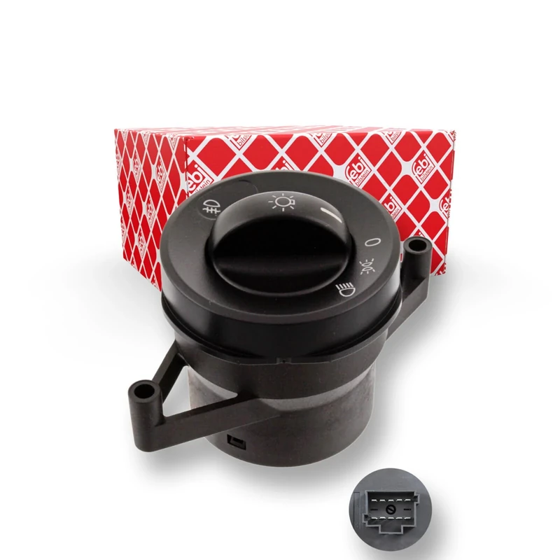 febi bilstein 47331 Light Switch for parking, dipped and fog lights, pack of one