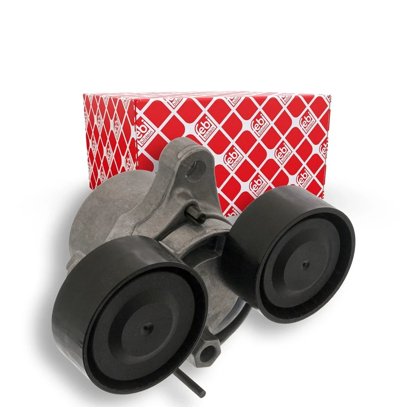 febi bilstein 47587 Tensioner Assembly for auxiliary belt, pack of one