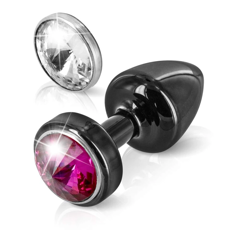You2Toys Crystal/Pink Anni Magnet T2 Anal Plug - Image 1