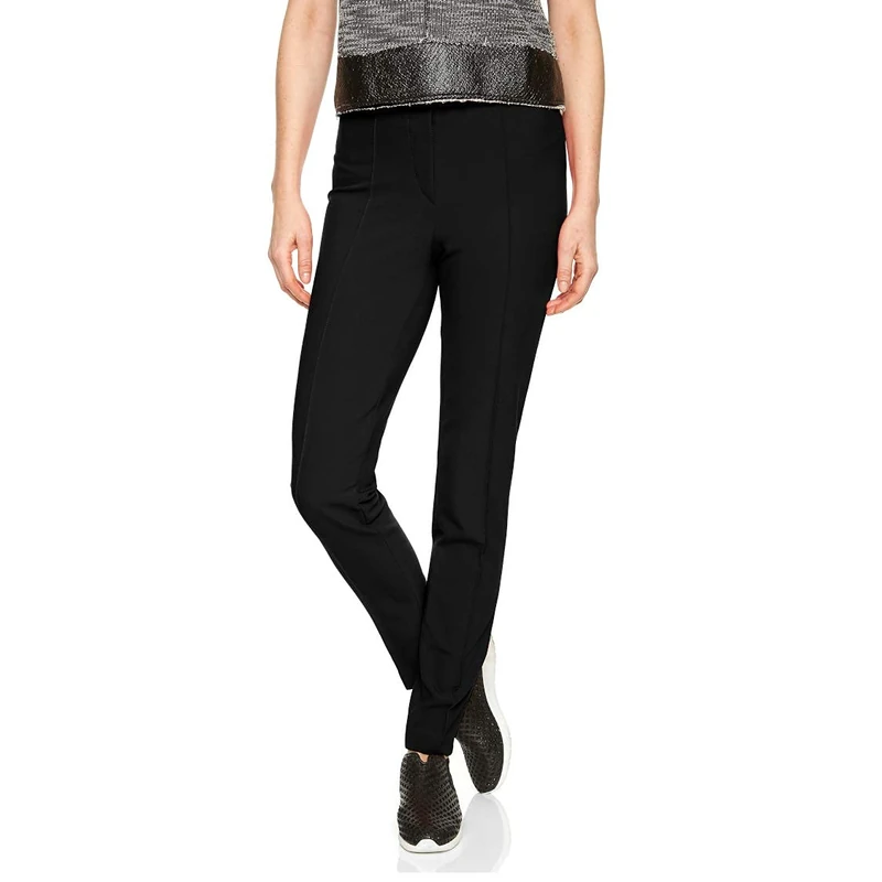 Atelier GARDEUR Women's Zene1 Trousers, 10, Black - Schwarz (schwarz 99), 8 (manufacturer size: 34L)