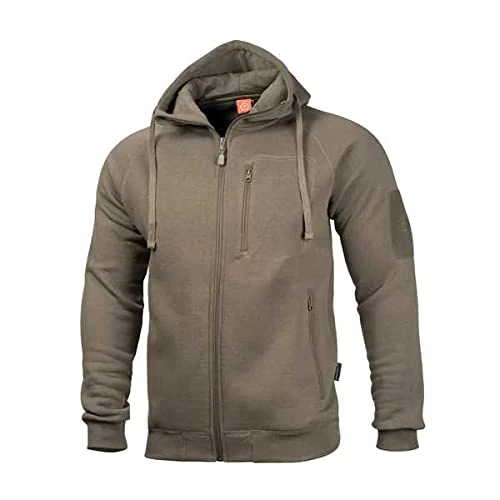 Pentagon Mens Leonidas 2.0 Sweater Olive Green, Black, M