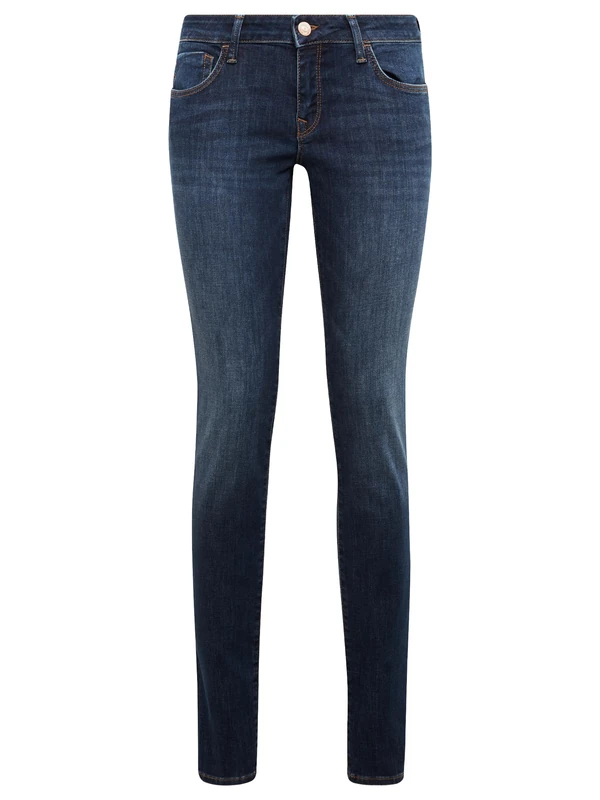 Mavi Women's LINDY Skinny Jeans, Blue (dark indigo str 21157), W27/L34