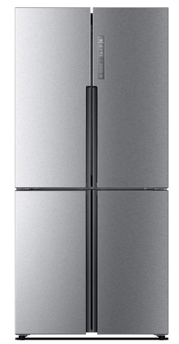 Haier HTF-456DM6 4 Door Cube Fridge Freezer - Silver