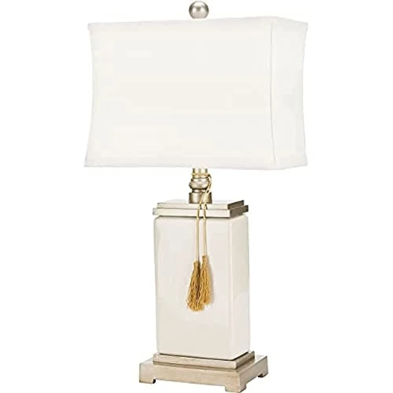 SAFAVIEH Modern Ceramic Table Lamp, in Cream