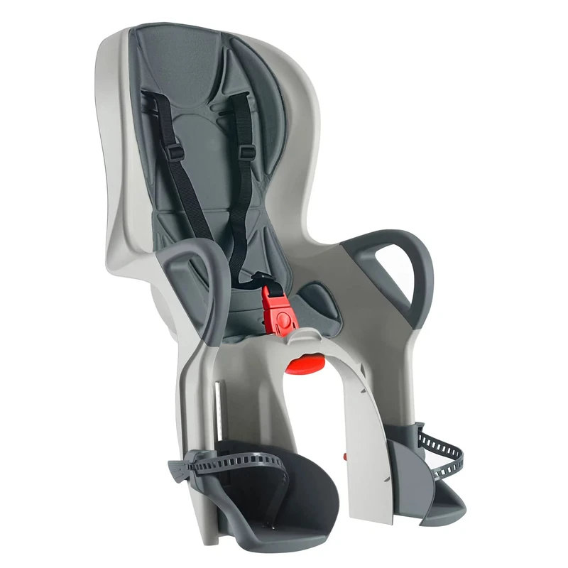 OK Baby 10 + Rear Wheel Bike Seat, Children's, 10+, Silver-Blue, 22kg