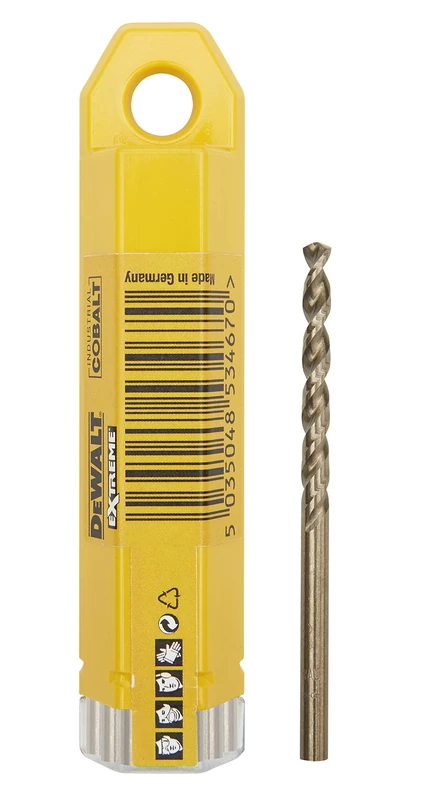 Dewalt DT4938 Metal Drill Bit HSS-Co 8X117X75 MM 10 Pack of 6)