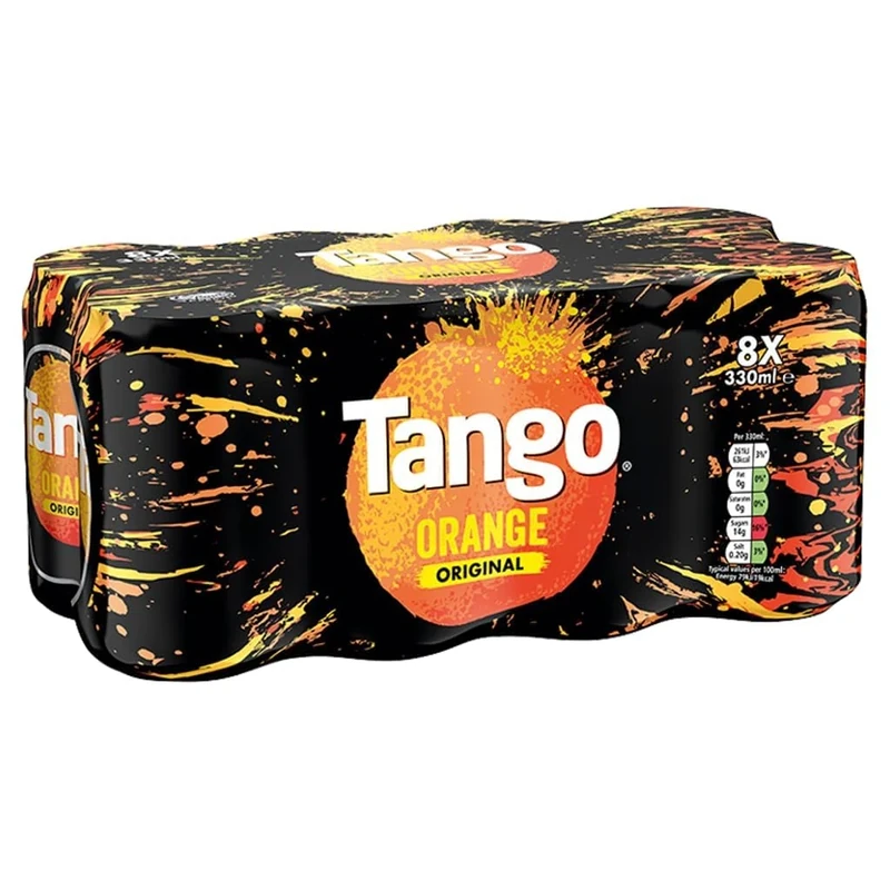 Tango Orange 330ml (Pack of 8)