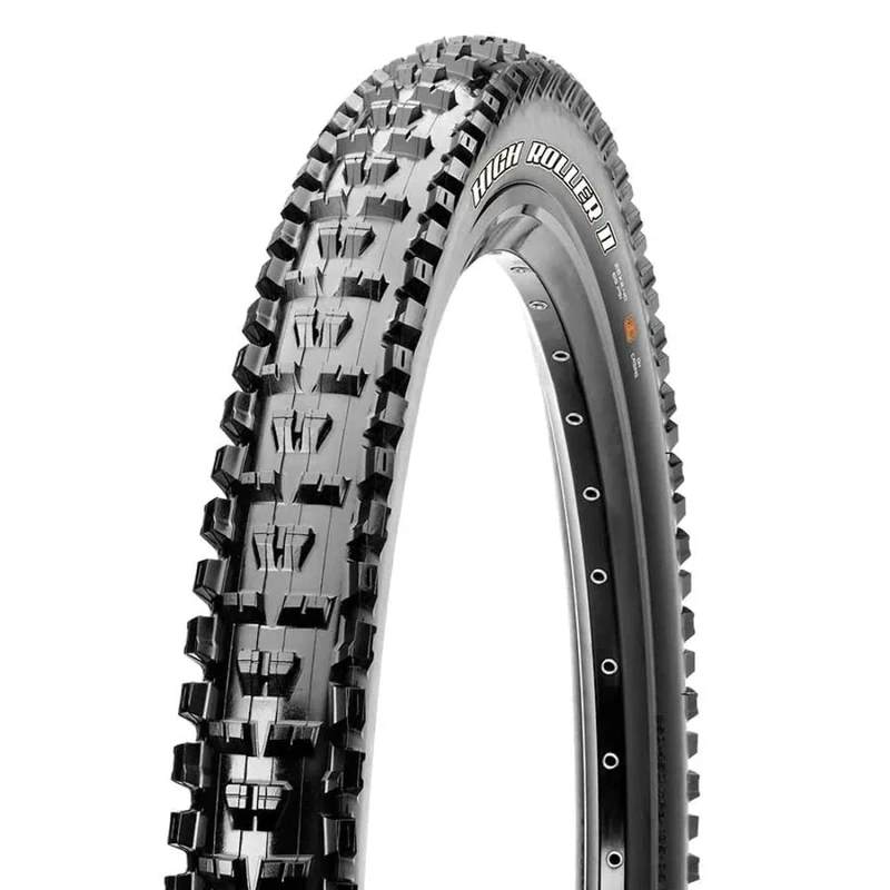 Maxxis High Roller Folding 3c Maxx Grip Tr Tyre - Black, 27.5 x 2.40-Inch
