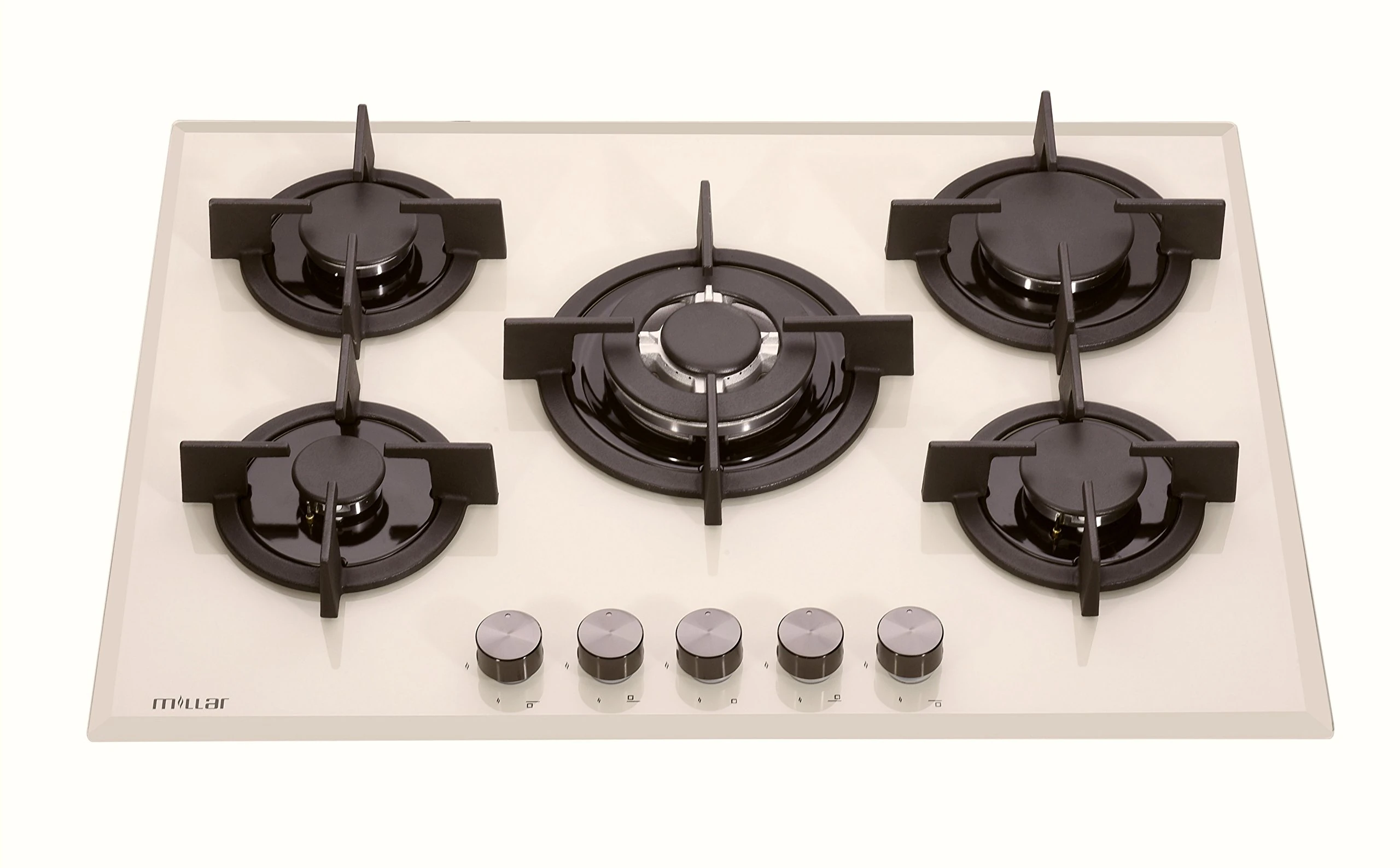 MILLAR GH7051PM 70cm Built-in 5 Burner Gas on Glass Hob/Cooker/Cooktop with FFD