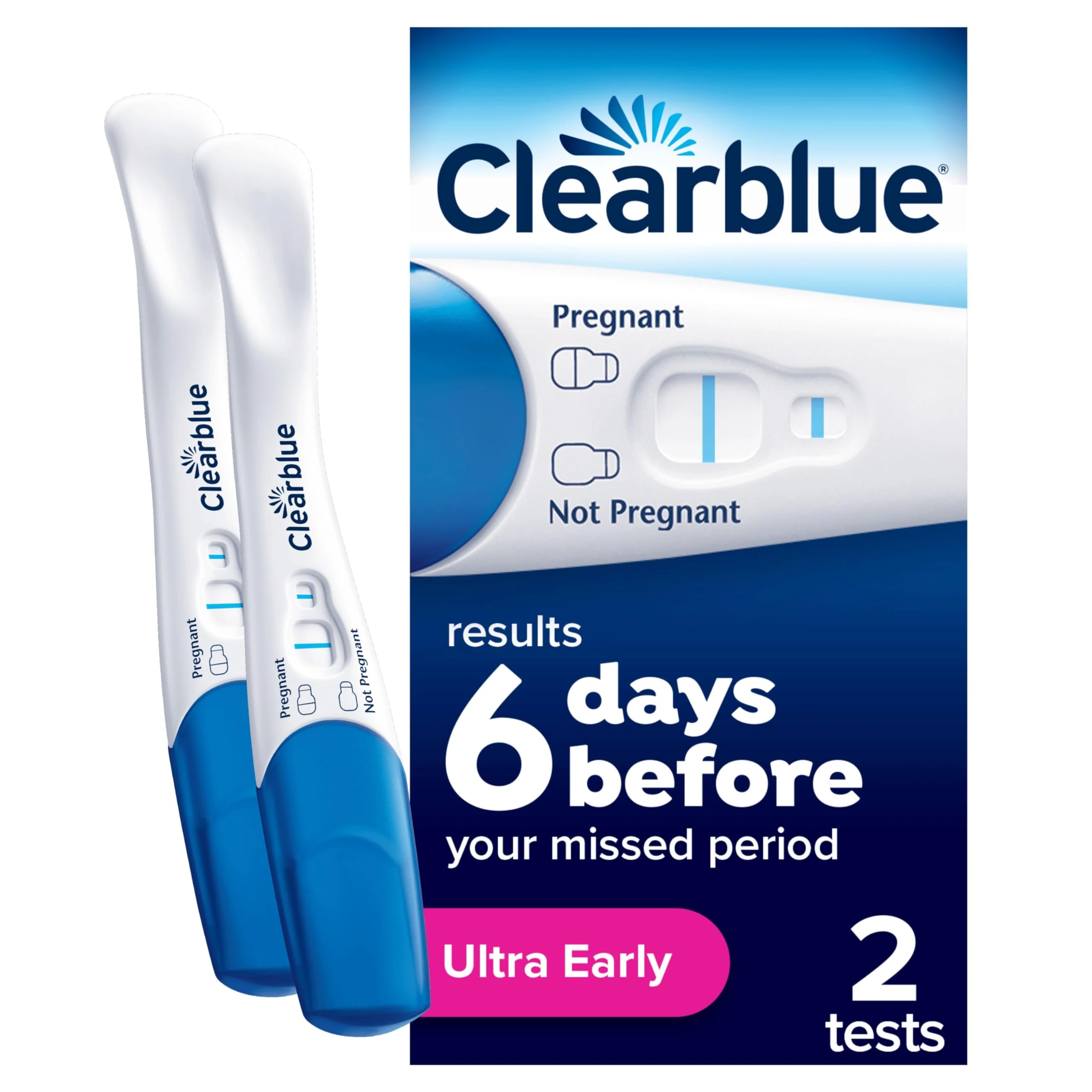 Clearblue Pregnancy Tests, Visual Early 2X