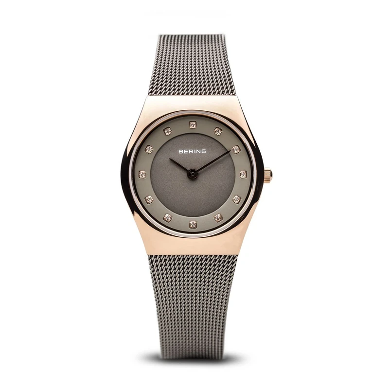 BERING Women Analog Quartz Classic Collection Watch with stainless steel Strap and Sapphire Crystal 11927-369