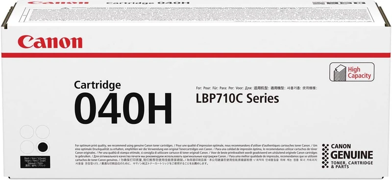 Canon CRG-040HBLK [0461C001] Canon 040 Laser Cartridge, black - Image 1