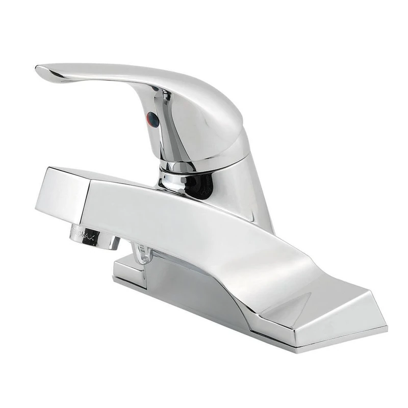 Pfister LG1426000 Pfirst Series Single Control 4" Centerset Bathroom Faucet in Polished Chrome