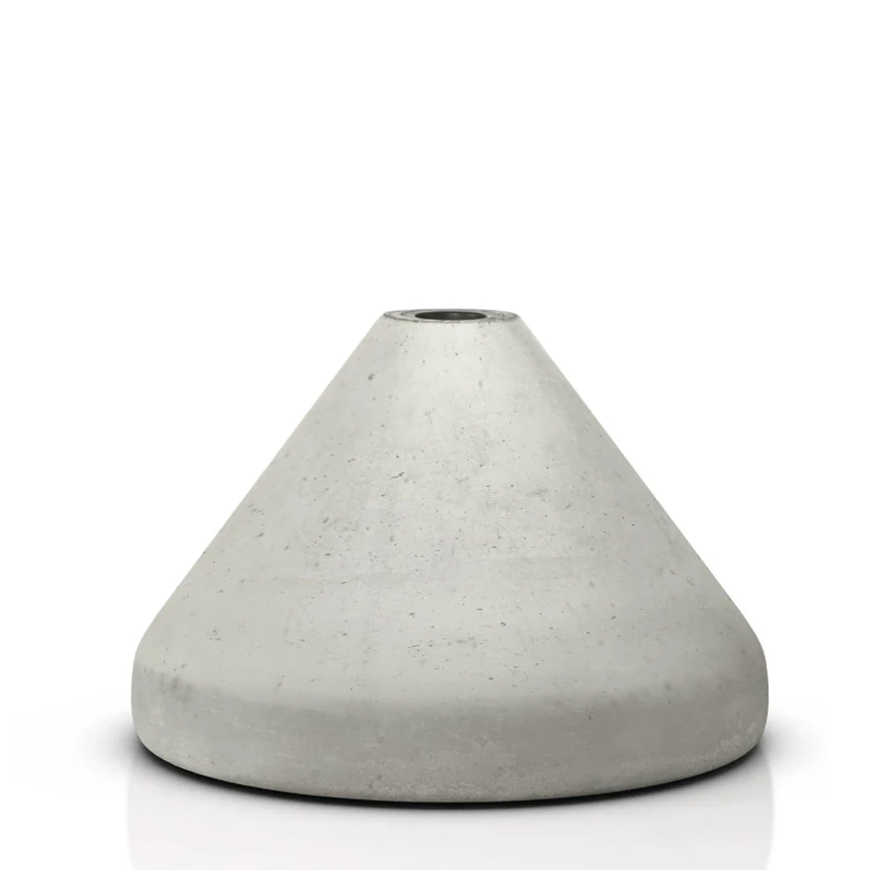 Blomus 65442 24 x 15 cm Diameter Monto Torch Base - Grey